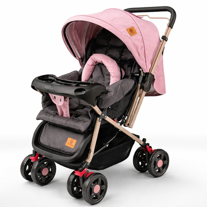Coche Explorer Con Manija Reversible y Ruedas 360