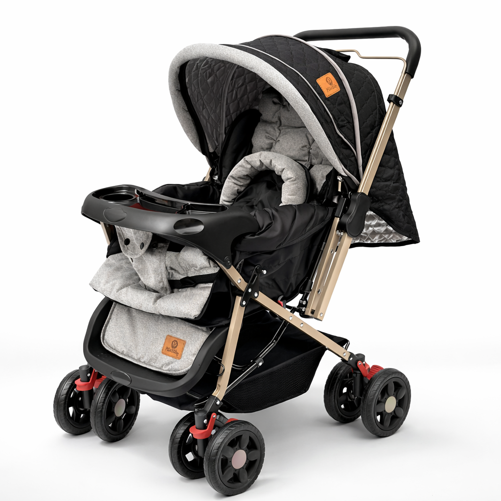 Coche Explorer Con Manija Reversible y Ruedas 360