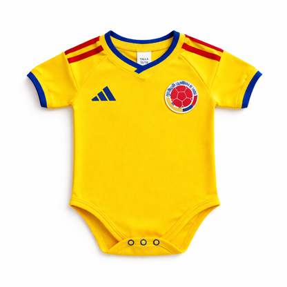 Body Bebé Selección Colombia Amarillo