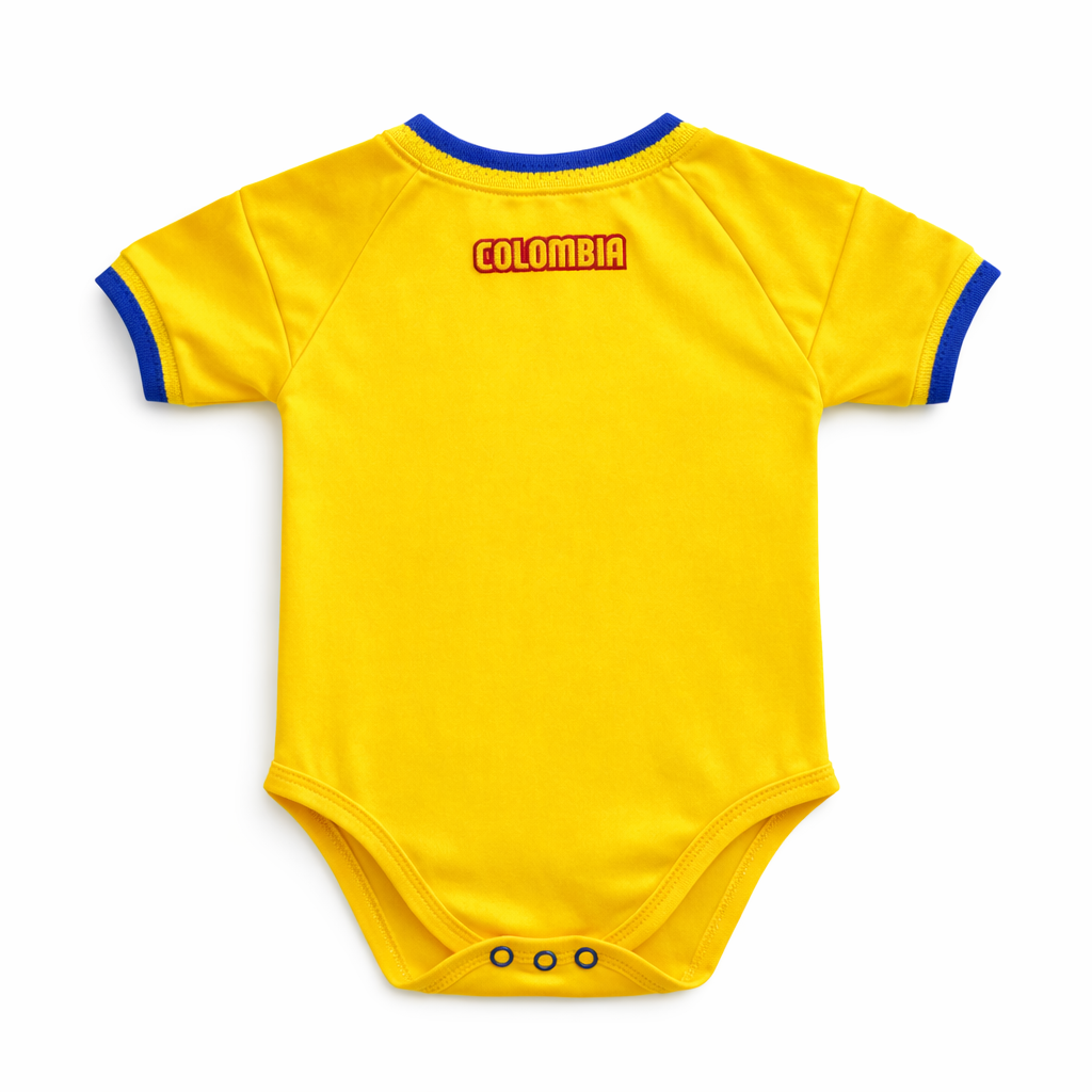 Body Bebé Selección Colombia Amarillo