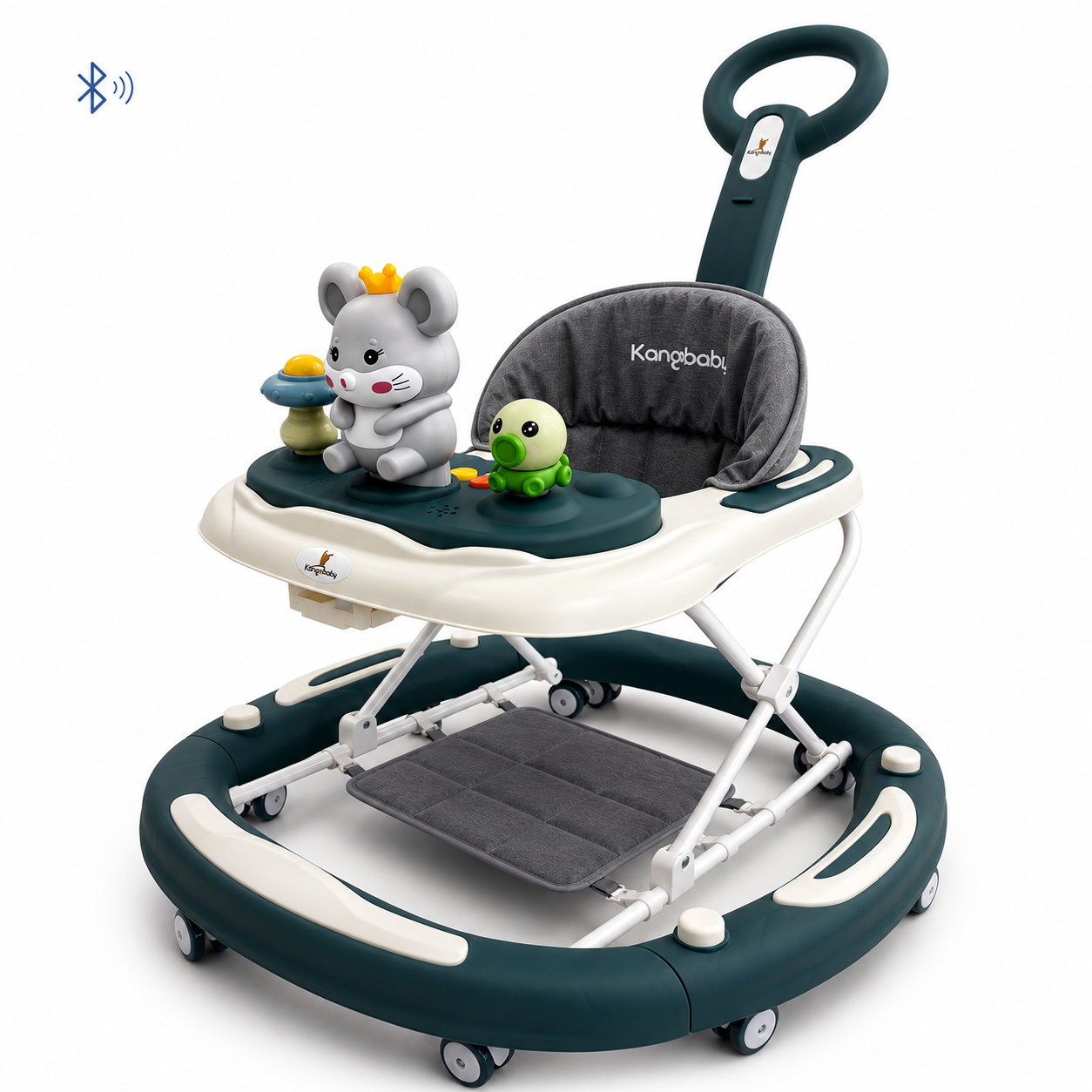 Caminador Con Mecedora, Bluetooth y Guia
