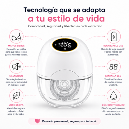Extractor de Leche Materna Manos Libres F1
