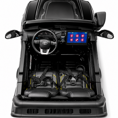 Camioneta Eléctrica Infantil Toyota Hilux Licenciada 24V – 4 Motores con Control Remoto