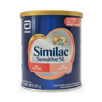 Fórmula Leche Similac Senstive Sin Lactosa x 375 Gramos
