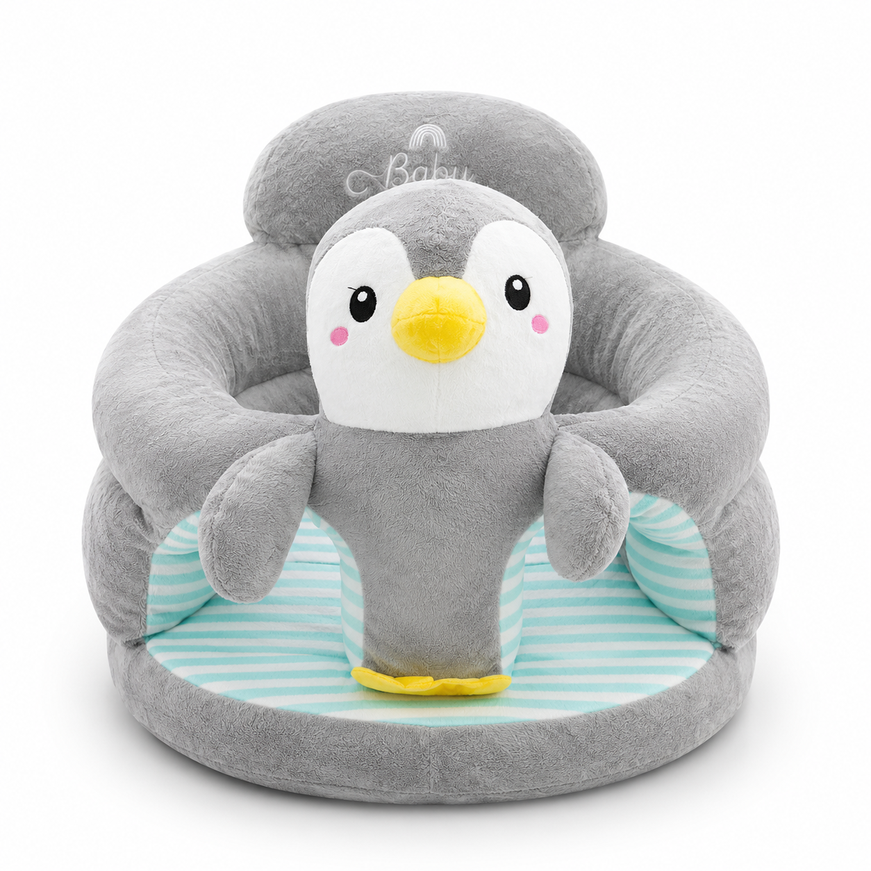 Silla Estabilizadora Pingüino Gris Con Base En Espuma