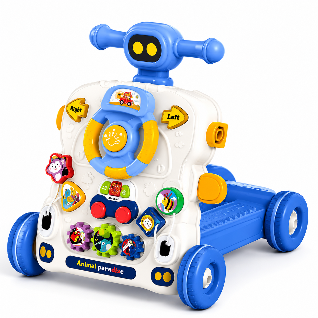 Andadera 5 en 1 Activity Walker con Luces, Sonidos y Scooter