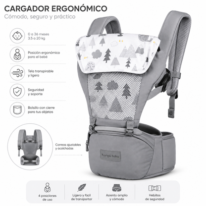 Cargador Silla Ergonómico KB-150 Con Limpia Babitas