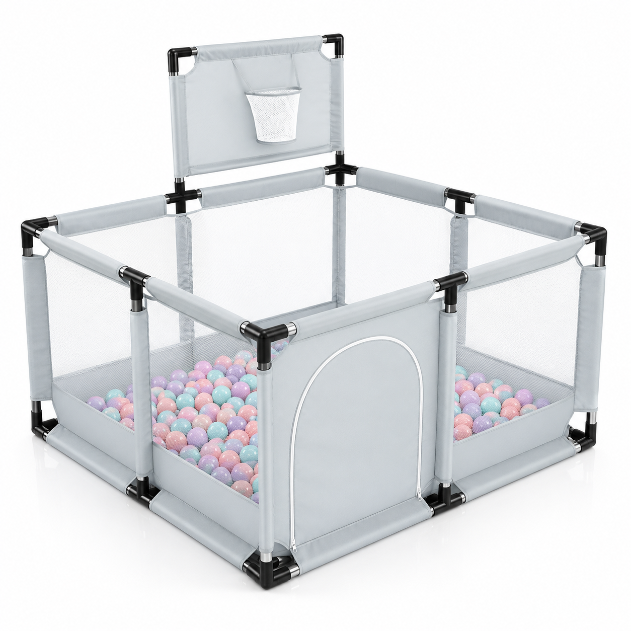 Corral de Juegos para Bebé 126 × 126 cm con 50 Bolas 566-4