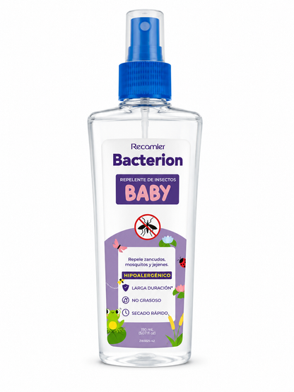 Repelente de Insectos Bacterion Baby 150 ml