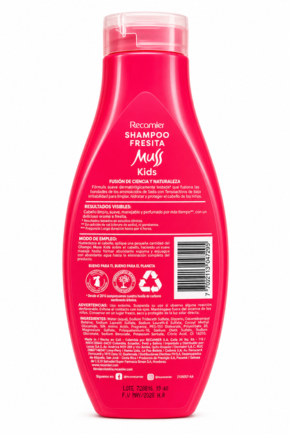 Shampoo Muss Kids Fresita 400 ml
