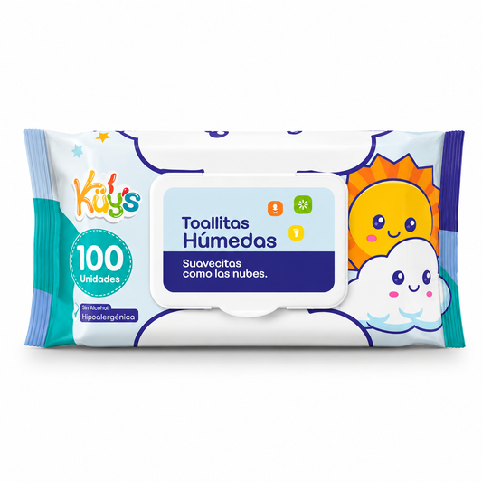Toallitas Húmedas Kays 100 Unidades