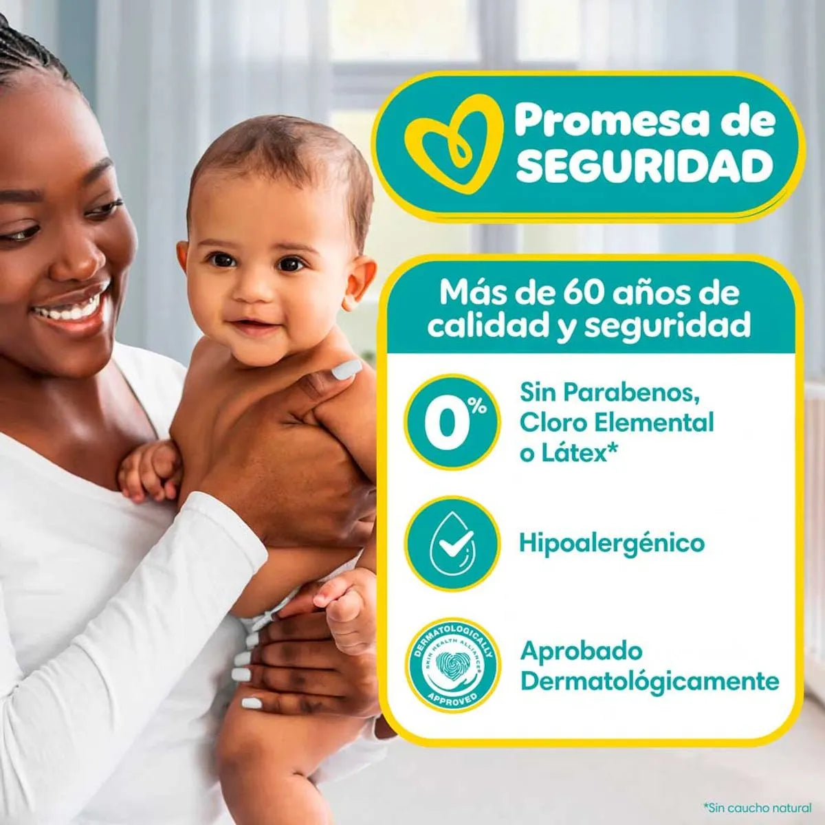 Pañales Pampers Baby-Dry Talla 3, para bebés de (7-13 kg) 104 Unidades
