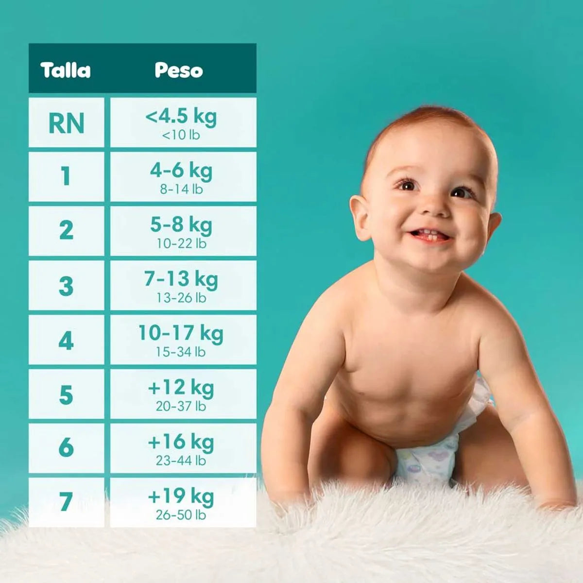 Pañales Pampers Baby-Dry Ultra Cushiony Talla 4 x 92 Unidades