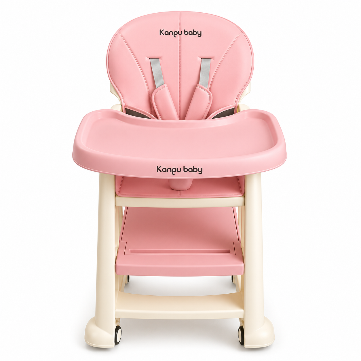 Silla Comedor Escritorio Con Tela En Cuero, Reclinable y Con Ruedas