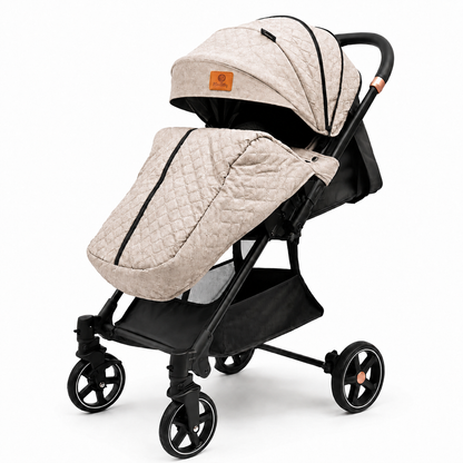 Coche Bebé Maleta y Mecedora 2 en 1 con Plegado Supercool