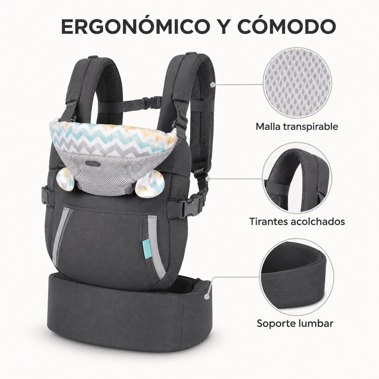 Cargador Ergonómico para Bebé S400