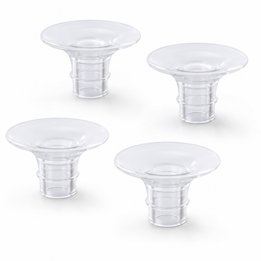 Kit de 4 Adaptadores de Pezón para Extractor – 16, 18, 20 y 22 mm
