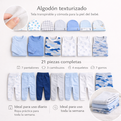 Juego De Semanario x 21 Piezas Niño