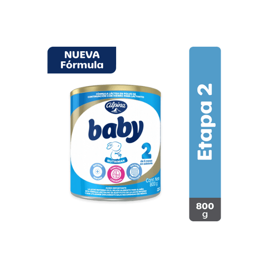 Leche Alpina Baby Etapa 2 x 800 gr