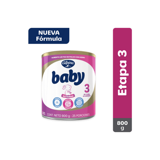 Leche Alpina Baby Etapa 3 x 800 gr