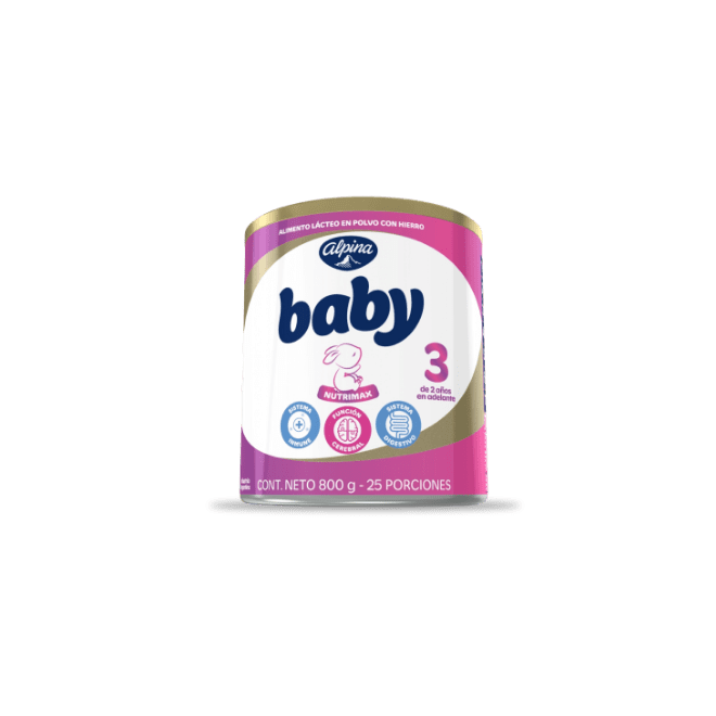 Leche Alpina Baby Etapa 3 x 800 gr