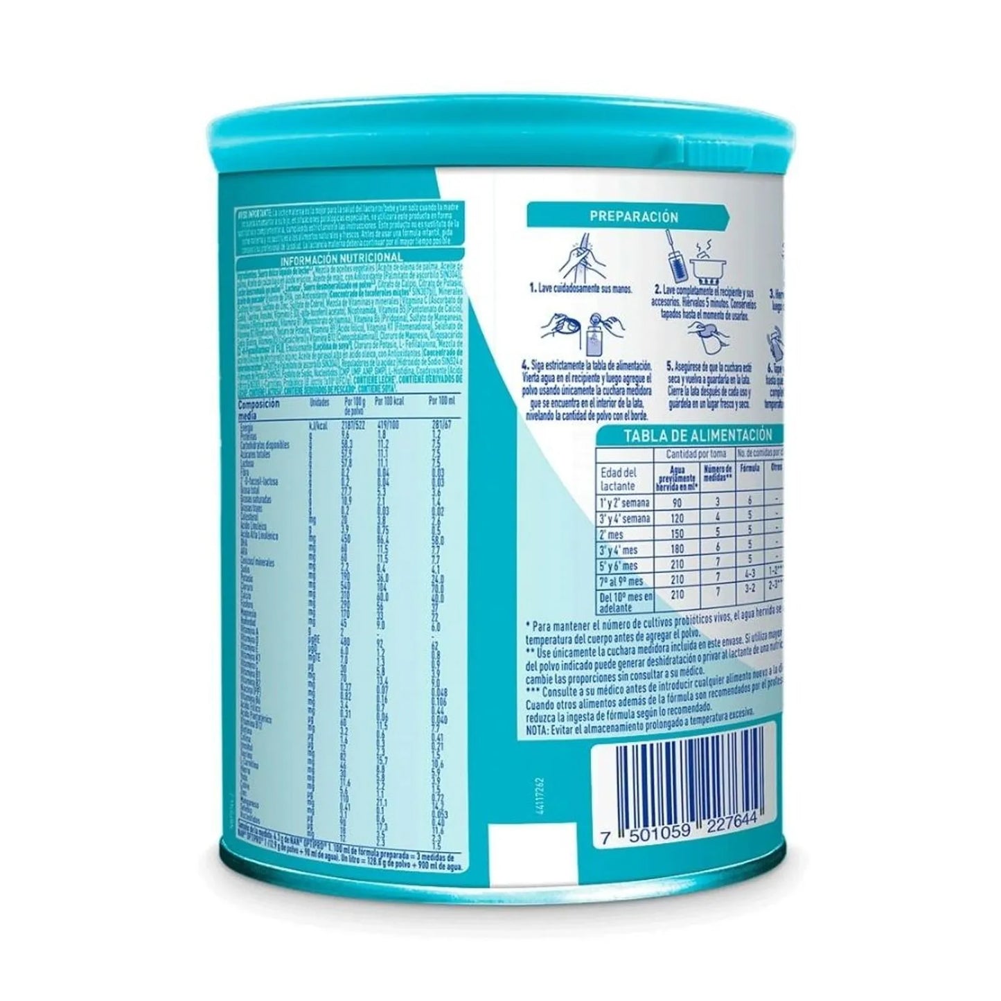 Leche Nan Optipro Etapa 1 x 900 gr