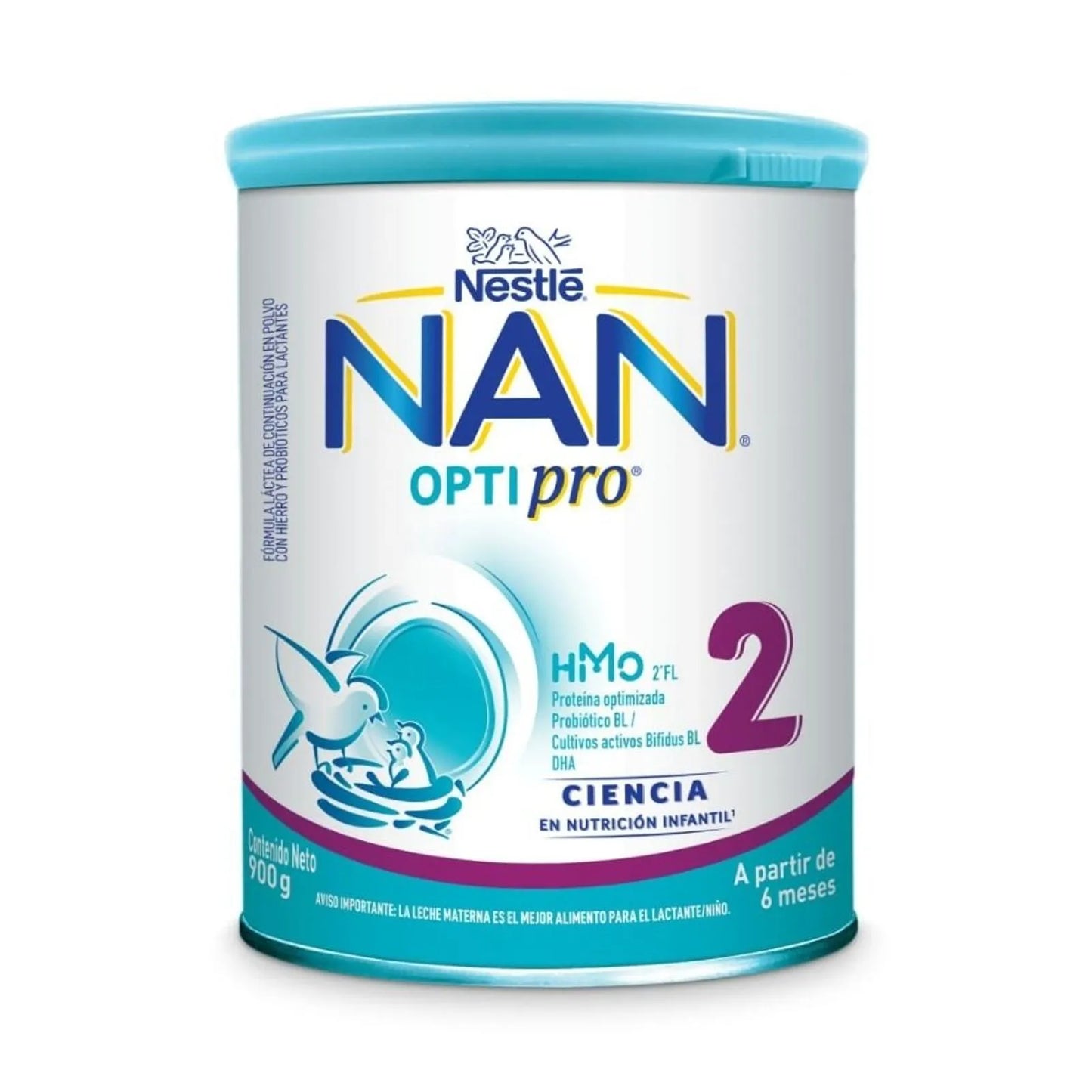 Leche Nan Optipro Etapa 2 x 900 gr