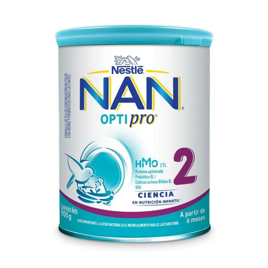 Leche Nan Optipro Etapa 2 x 900 gr