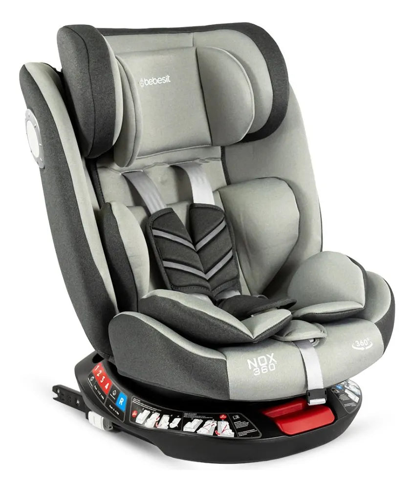 Silla Para Carro Nox 360 Grados Con Isofix Bebesit