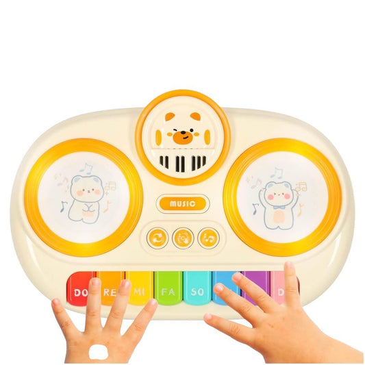 Piano Tambor Infantil 2 en 1