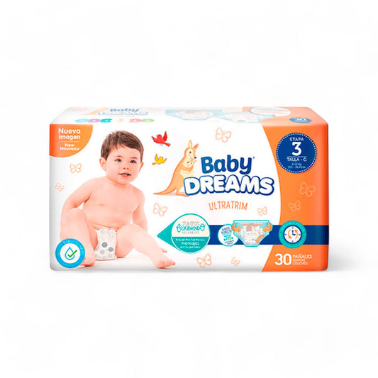 Pañal Baby Dreams Etapa 3 x 30 unidades