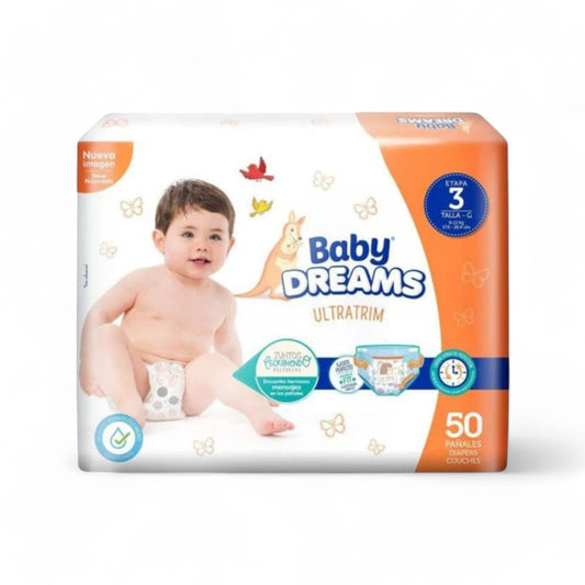 Pañal Baby Dreams Etapa 3 x 50 unidades