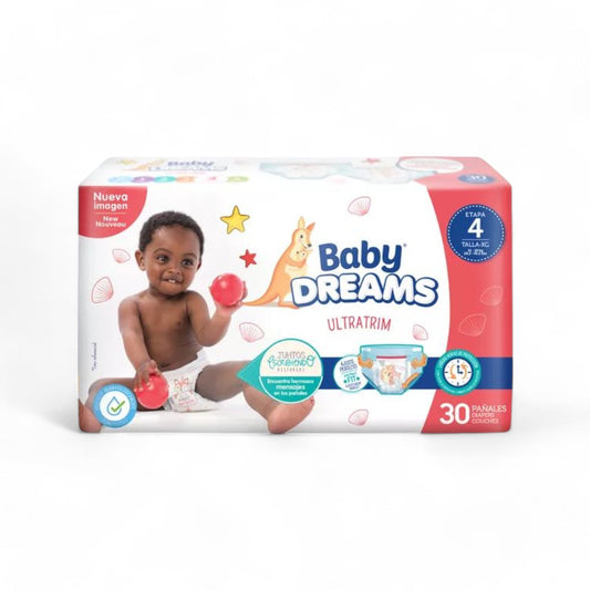 Pañal Baby Dreams Etapa 4 x 30 unidades