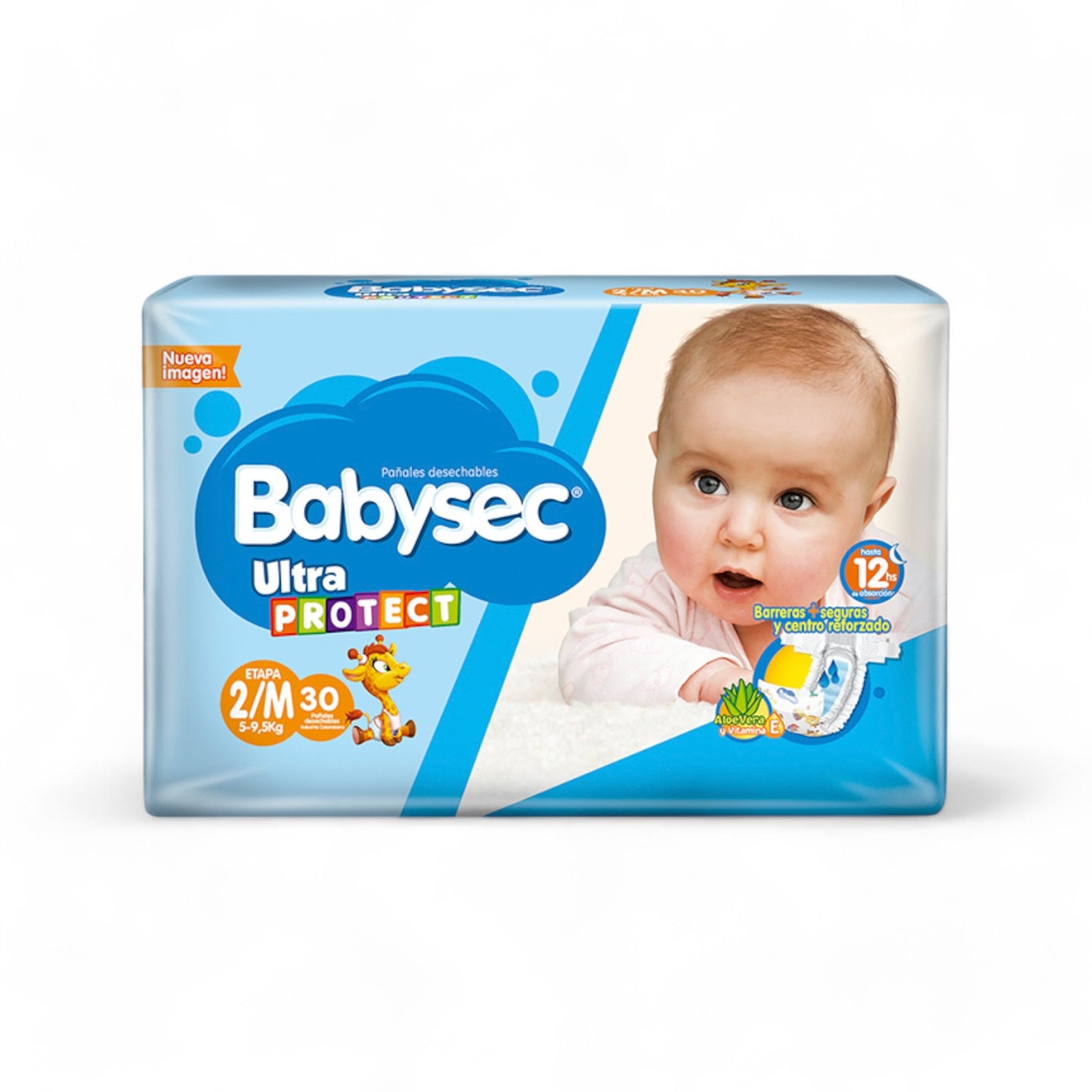 Pañal Babysec Etapa 2 x 30 unidades