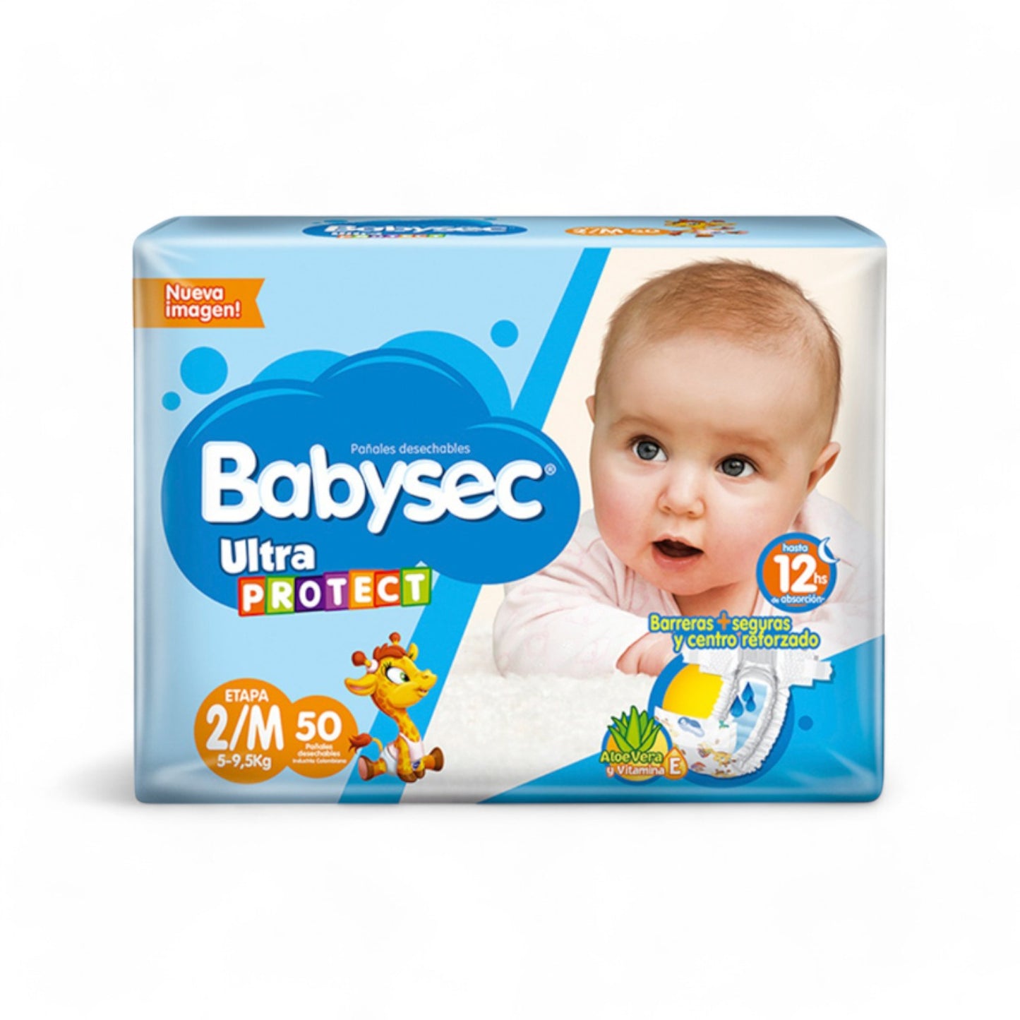 Pañal Babysec Etapa 2 x 50 unidades