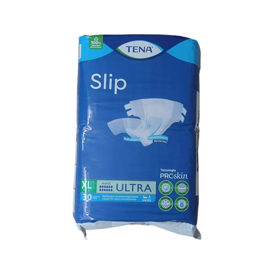 Pañal Tena Slip Ultra Talla  XL x 30 Unidades