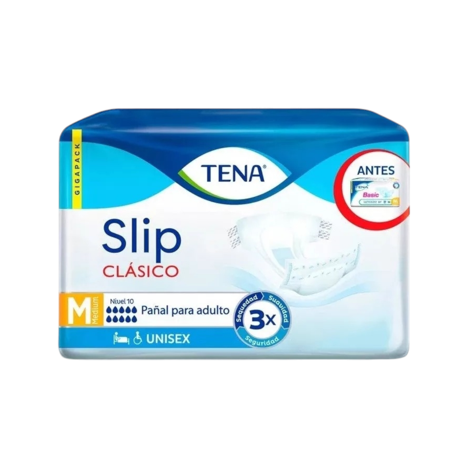 Slip Abanderado clásico algodón con abertura 527