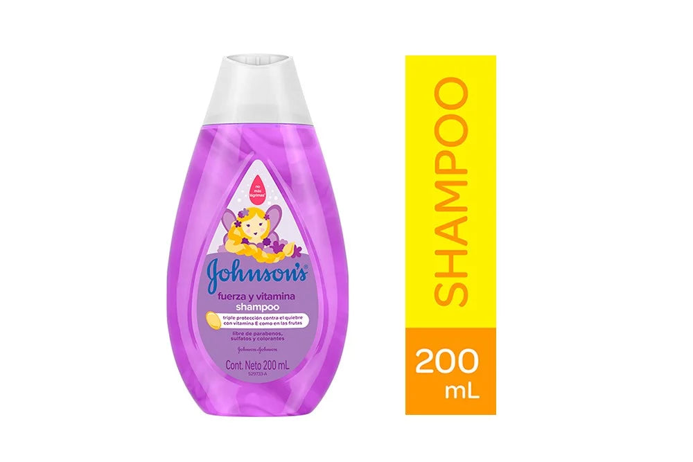 Shampoo Fuerza y Vitaminas x 200 ml Johnsons