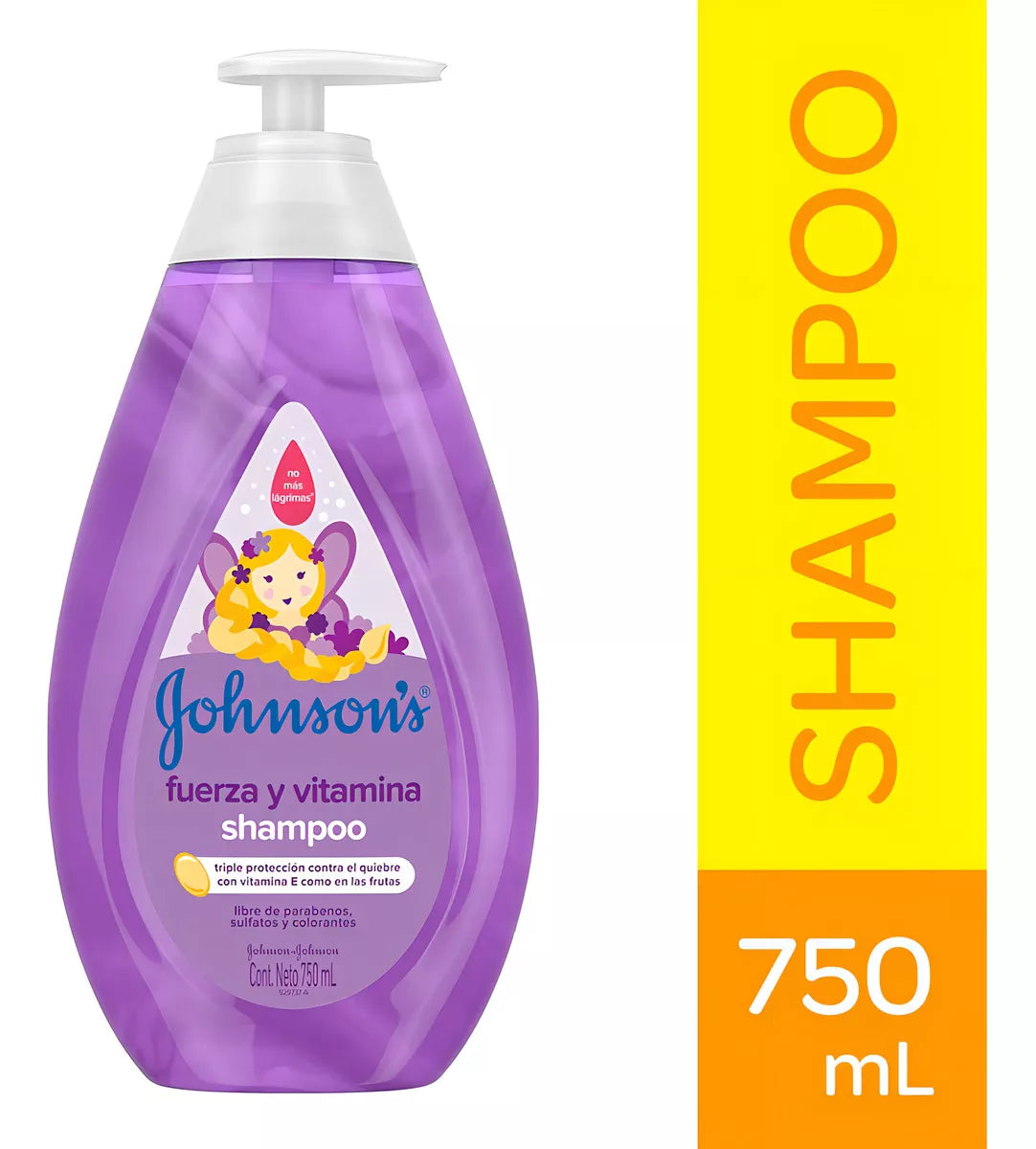 Shampoo Fuerza y Vitaminas x 750 ml Johsons