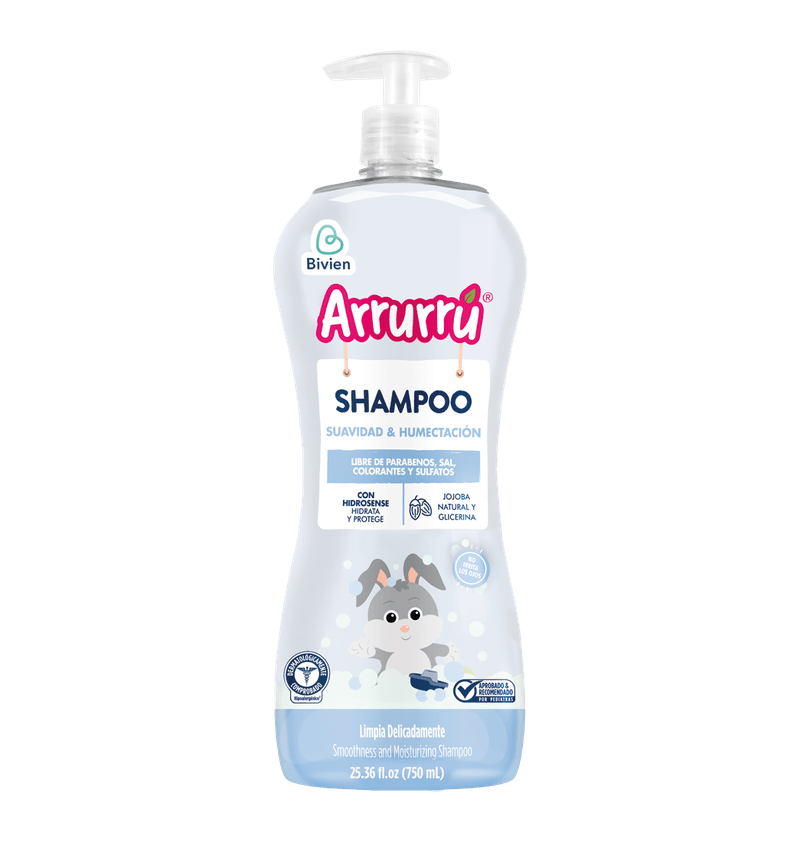 Shampoo Suavidad y Humectacion x 750 Ml Arrurru