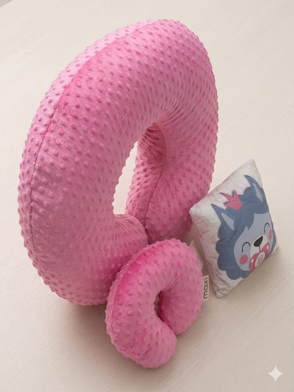 Cojin De Lactancia Con 2 Almohadas Tela Burbuja