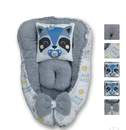 Nido Para Bebé Con 2 Almohadas