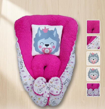 Nido Para Bebé Con 2 Almohadas