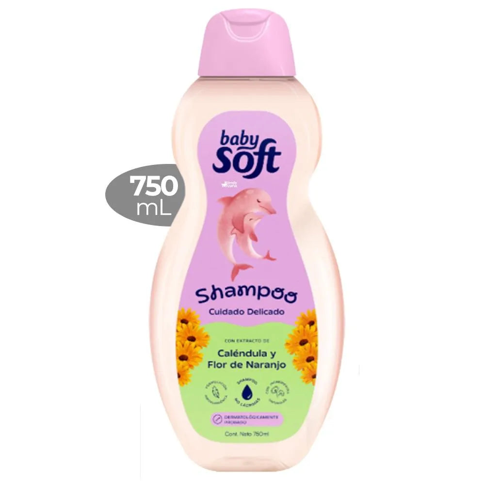 Shampoo Baby Soft Cuidado Delicado x 750 ML