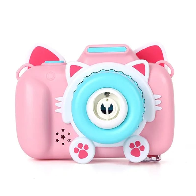 🎀 Cámara de Burbujas de Gato 📸
