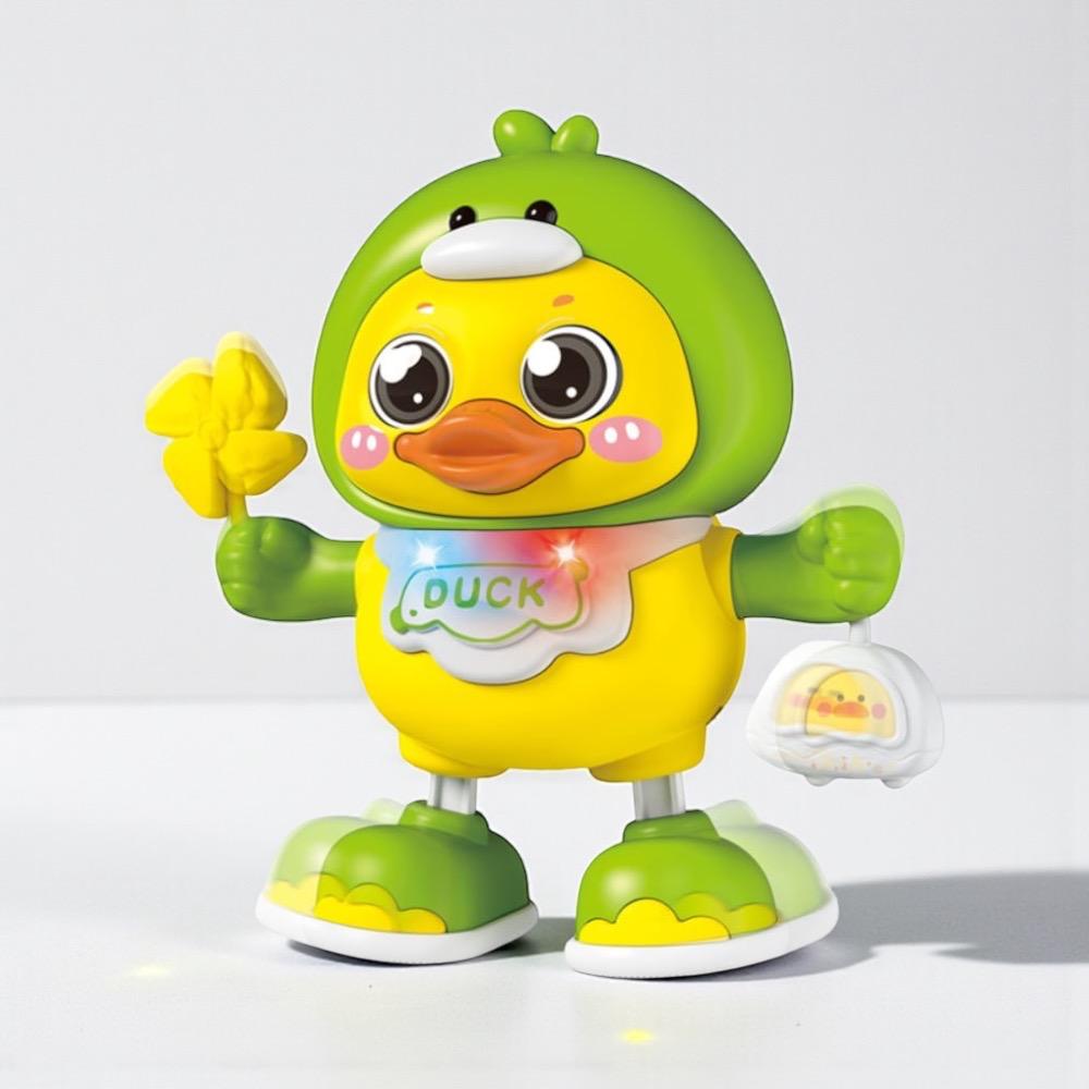 🦆 Pato Bailarín Musical Eléctrico con Luces y Movimiento