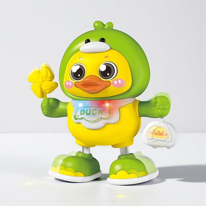 🦆 Pato Bailarín Musical Eléctrico con Luces y Movimiento