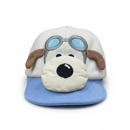 Gorra para bebé "Aviador Perrito" Con Orejitas