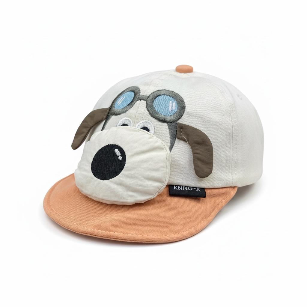 Gorra para bebé "Aviador Perrito" Con Orejitas