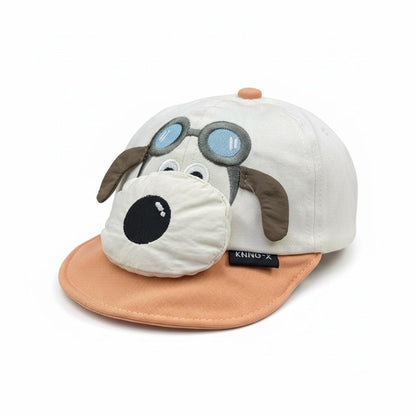 Gorra para bebé "Aviador Perrito" Con Orejitas